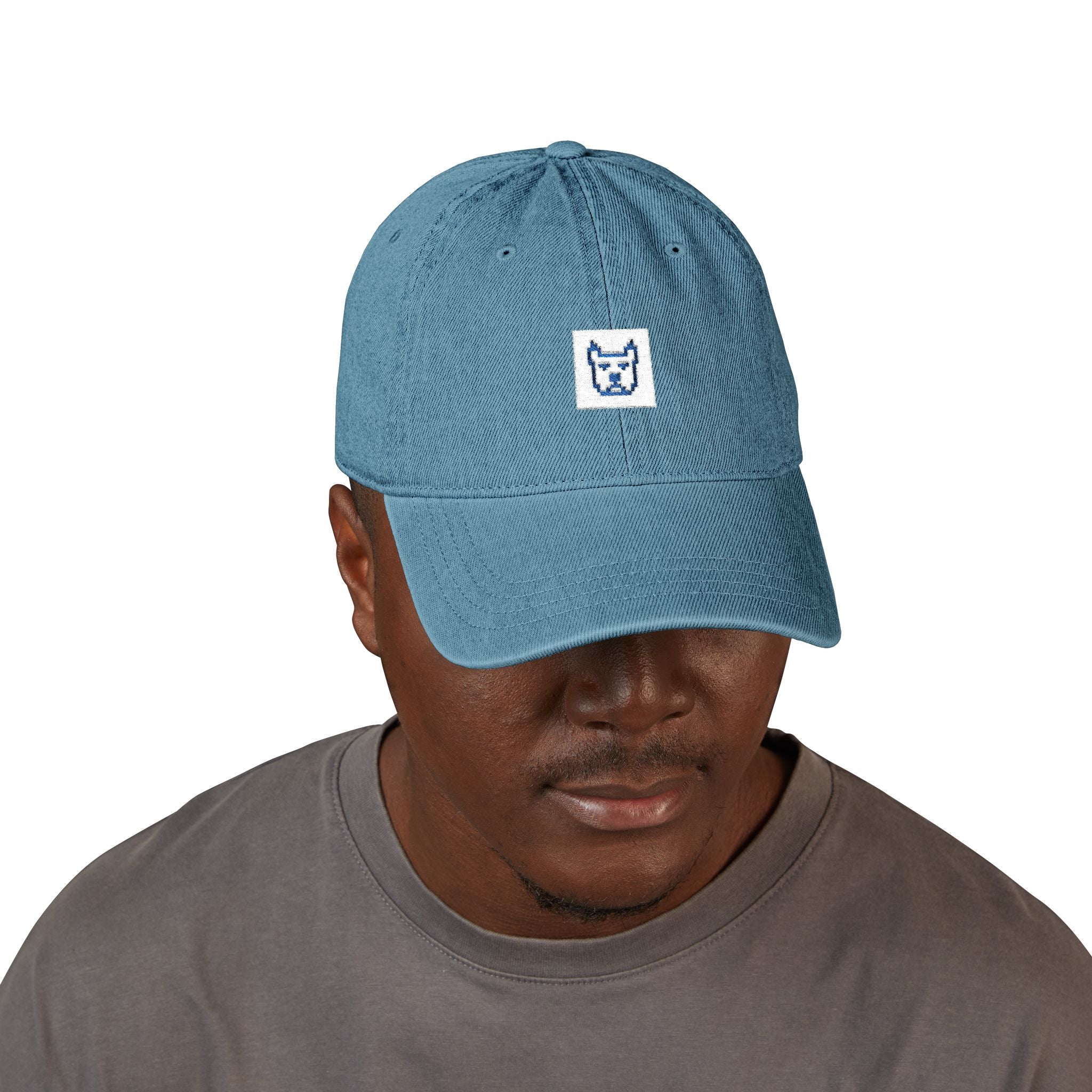 Byte Supply Co. Logo Design Denim Hat (Embroidery)