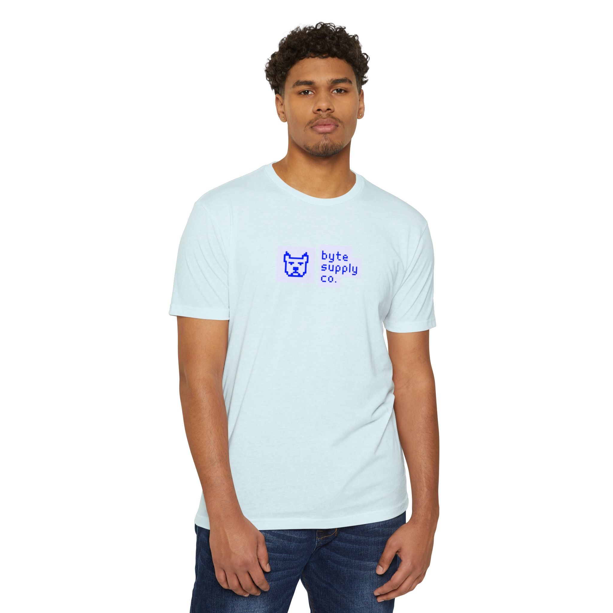 Byte Supply Co. Logo Unisex CVC Jersey T-shirt