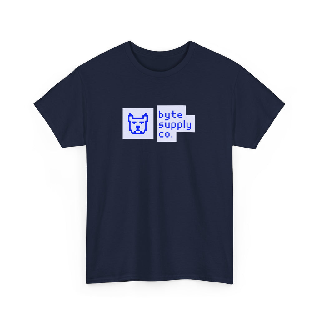 Byte Supply Co. Logo Unisex Heavy Cotton Tee