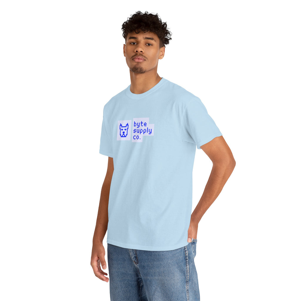 Byte Supply Co. Logo Unisex Heavy Cotton Tee