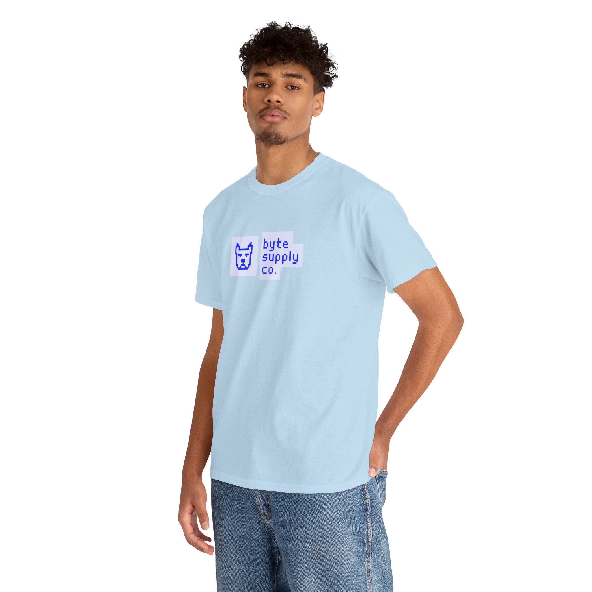 Byte Supply Co. Logo Unisex Heavy Cotton Tee