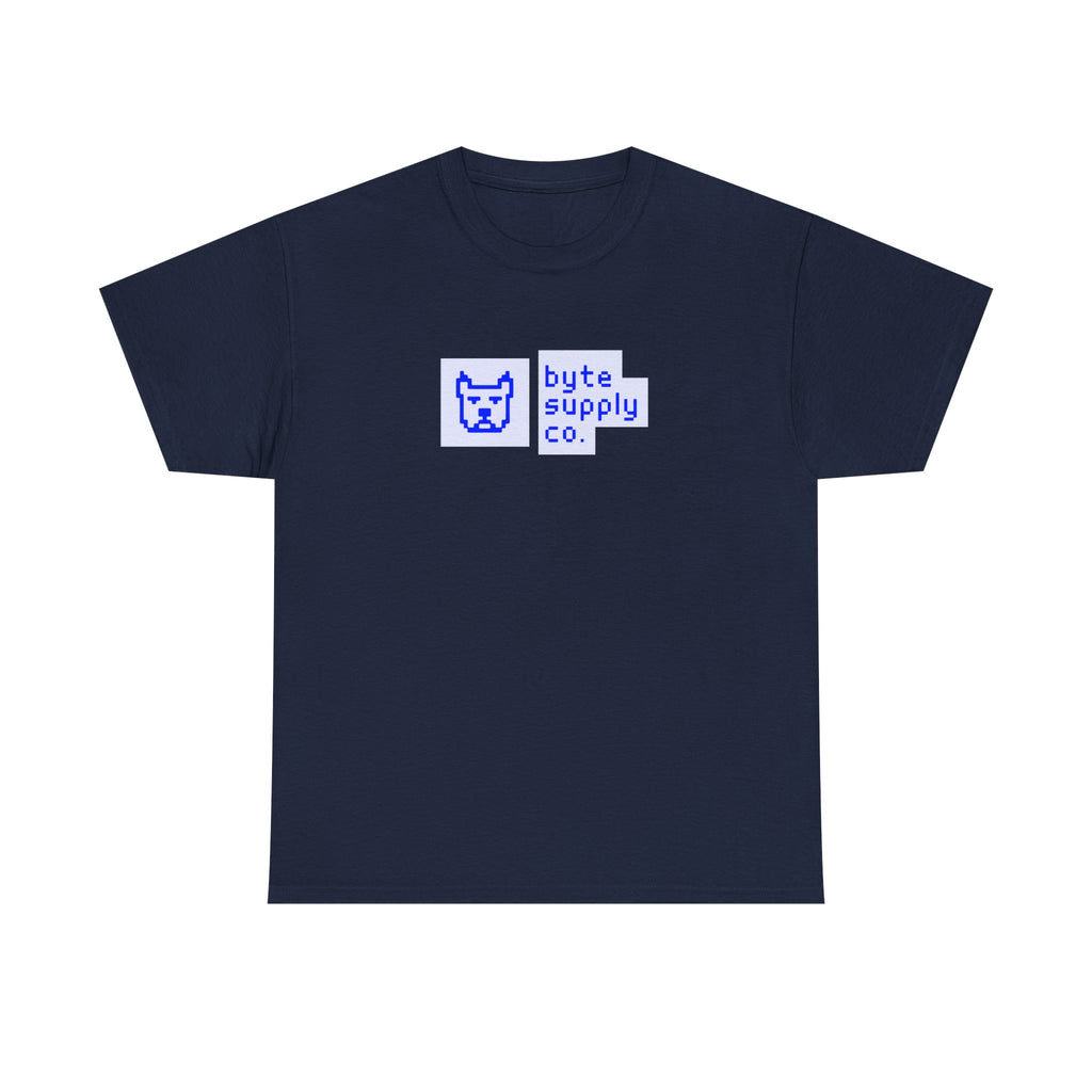Byte Supply Co. Logo Unisex Heavy Cotton Tee