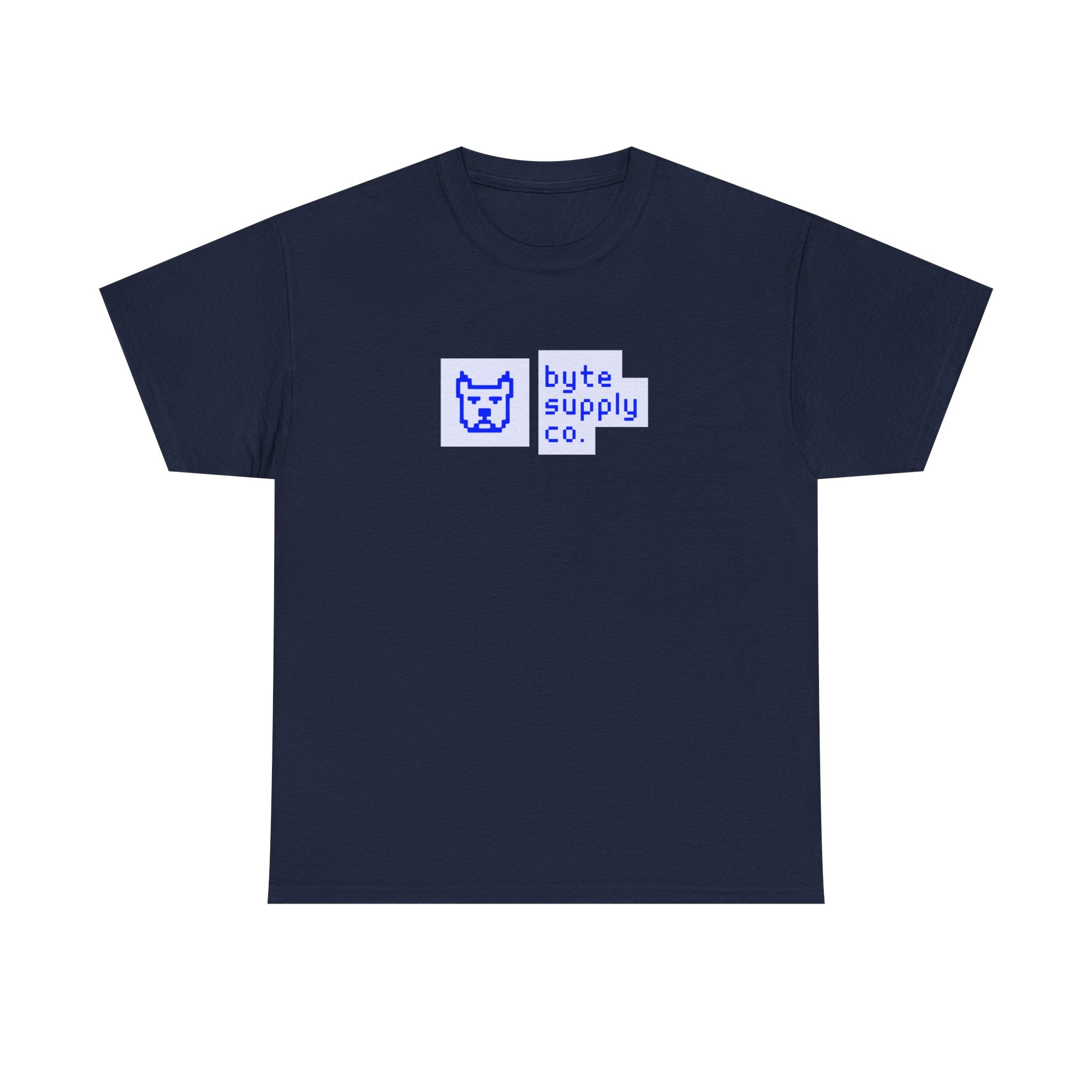 Byte Supply Co. Logo Unisex Heavy Cotton Tee