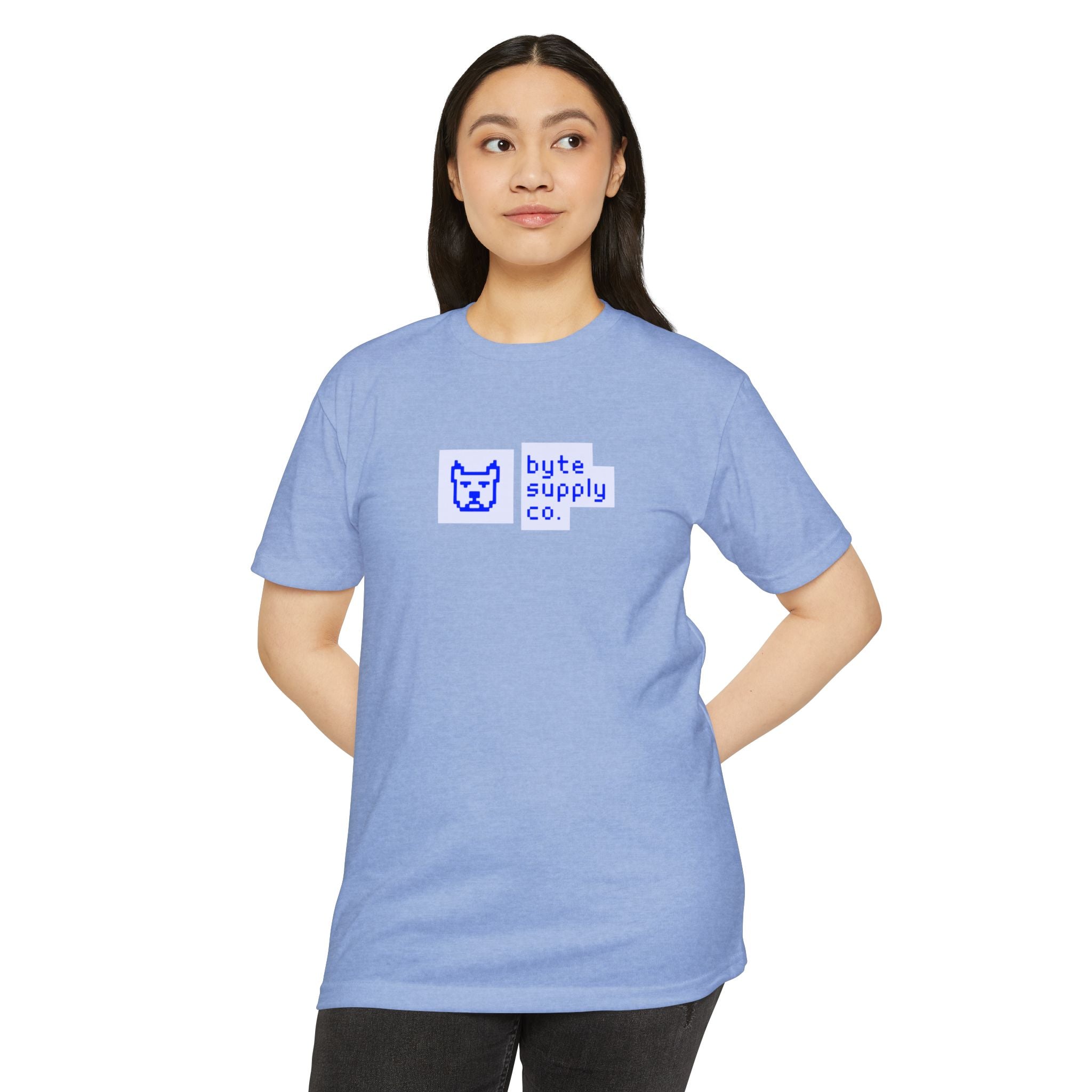 Byte Supply Co. Logo Unisex CVC Jersey T-shirt