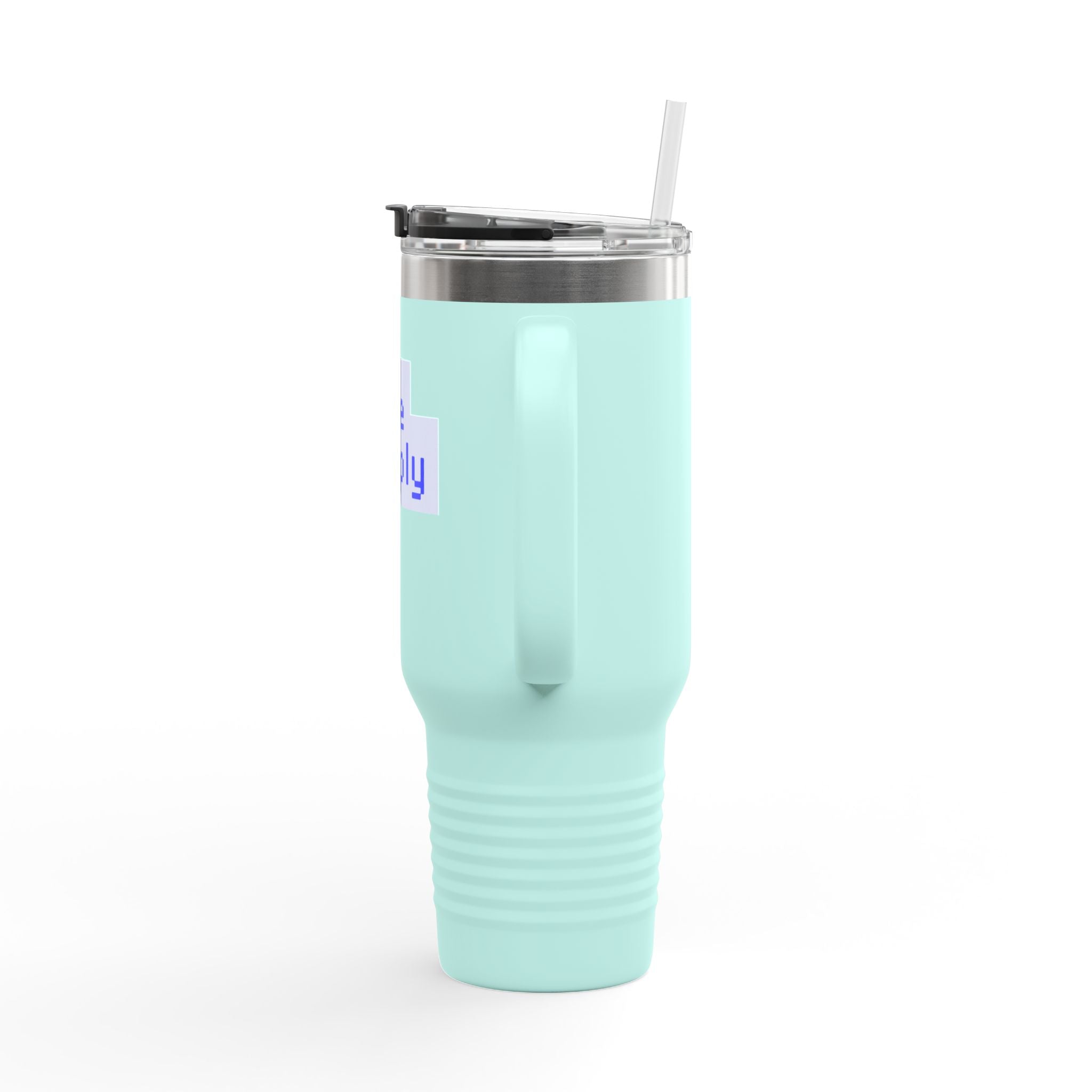 Byte Supply Co. Logo Text Insulated Travel Mug, 40oz
