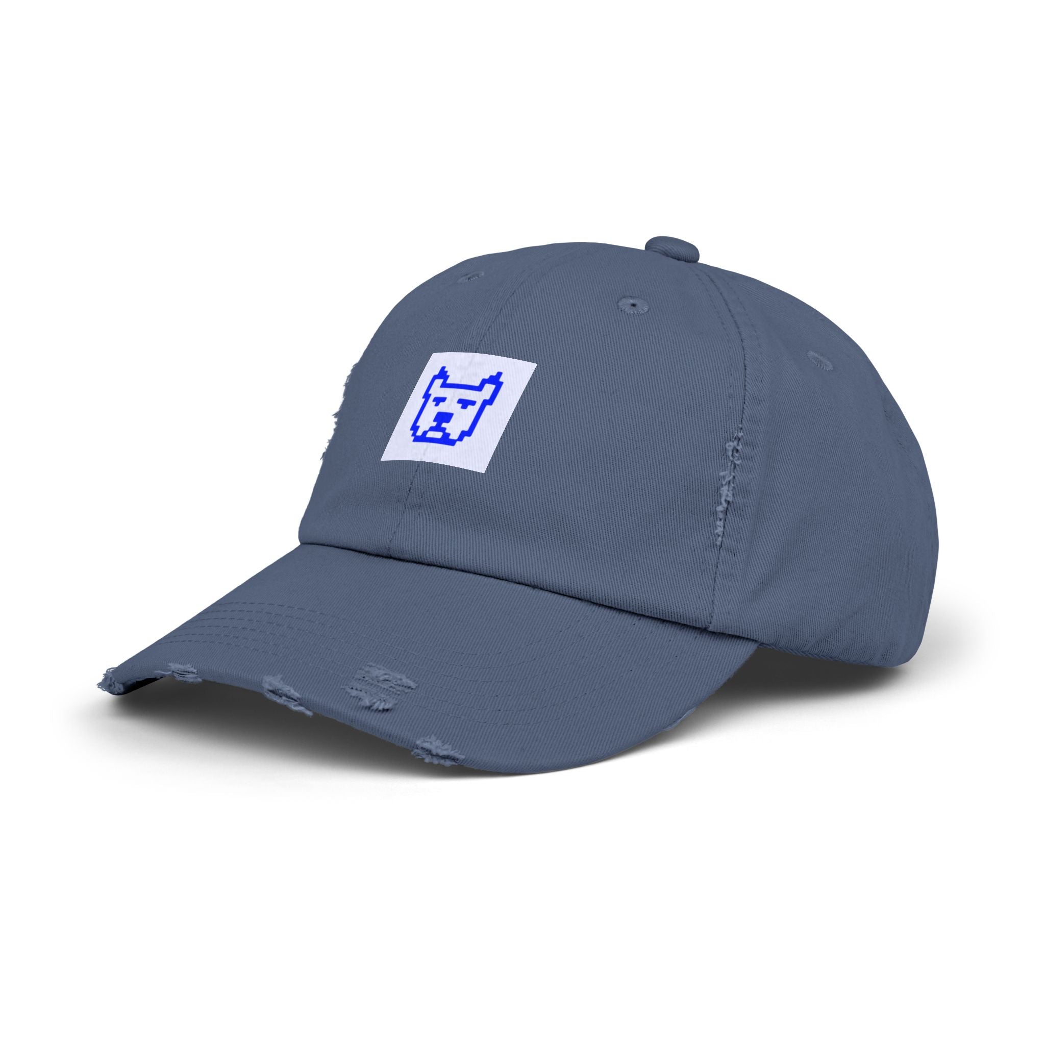 Byte Supply Co. Logo Design Unisex Distressed Cap