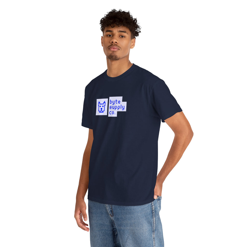 Byte Supply Co. Logo Unisex Heavy Cotton Tee