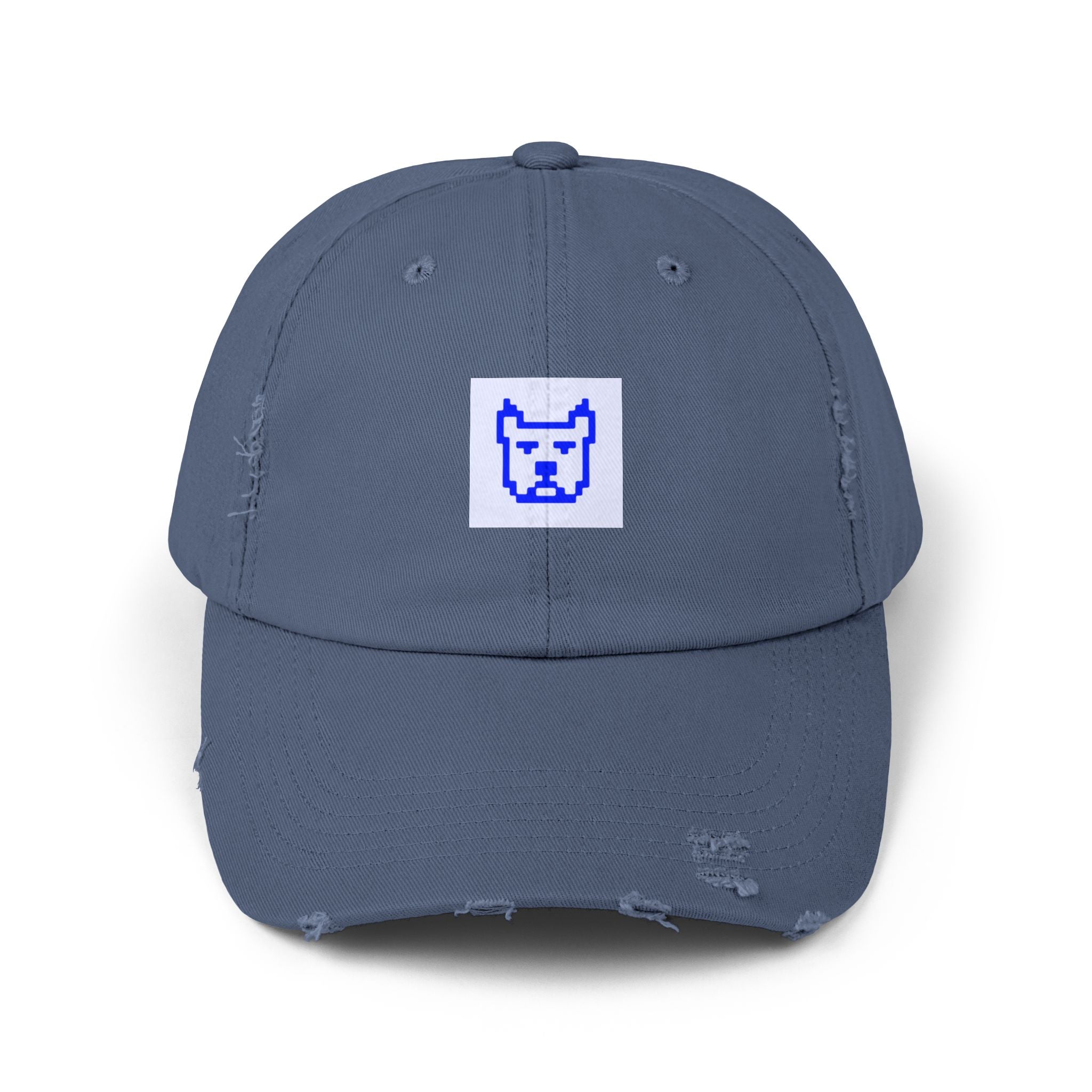 Byte Supply Co. Logo Design Unisex Distressed Cap