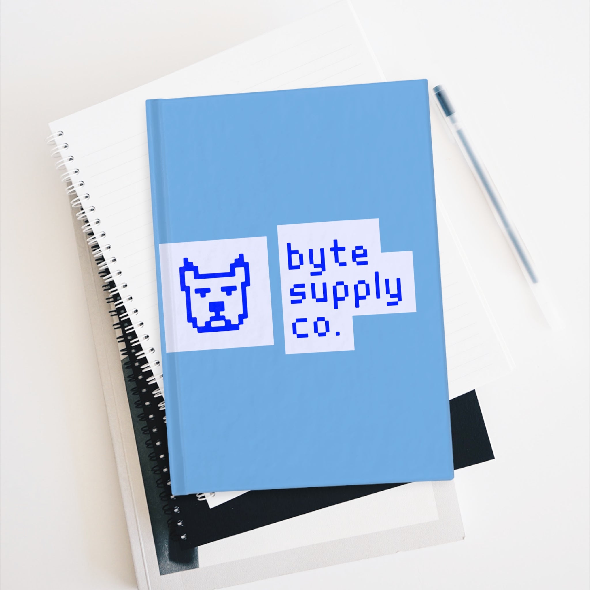 Byte Supply Co. Logo Journal - Blank