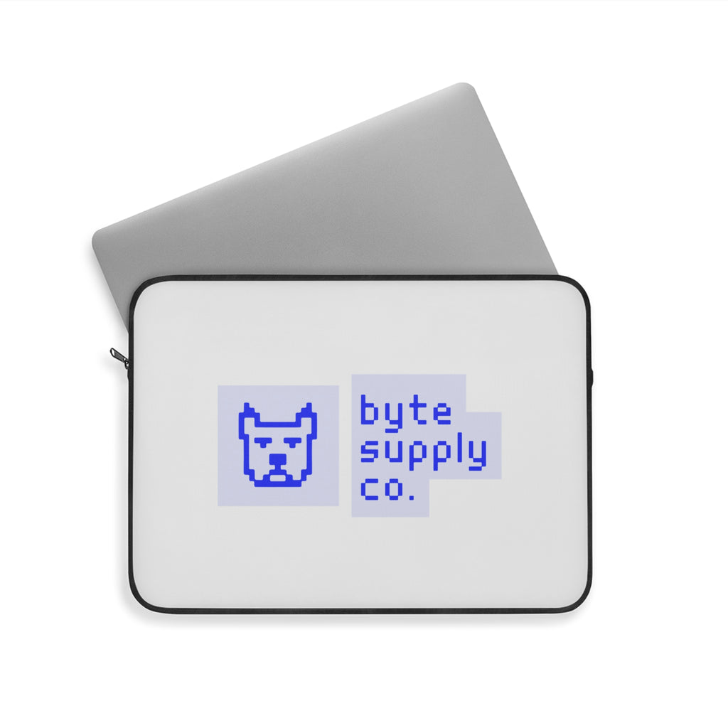 Byte Supply Co. Logo Laptop Sleeve