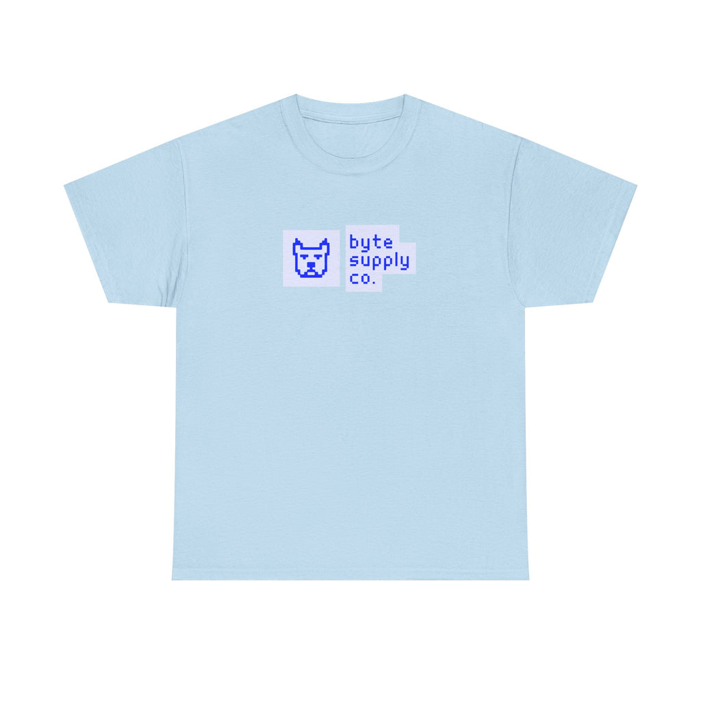 Byte Supply Co. Logo Unisex Heavy Cotton Tee