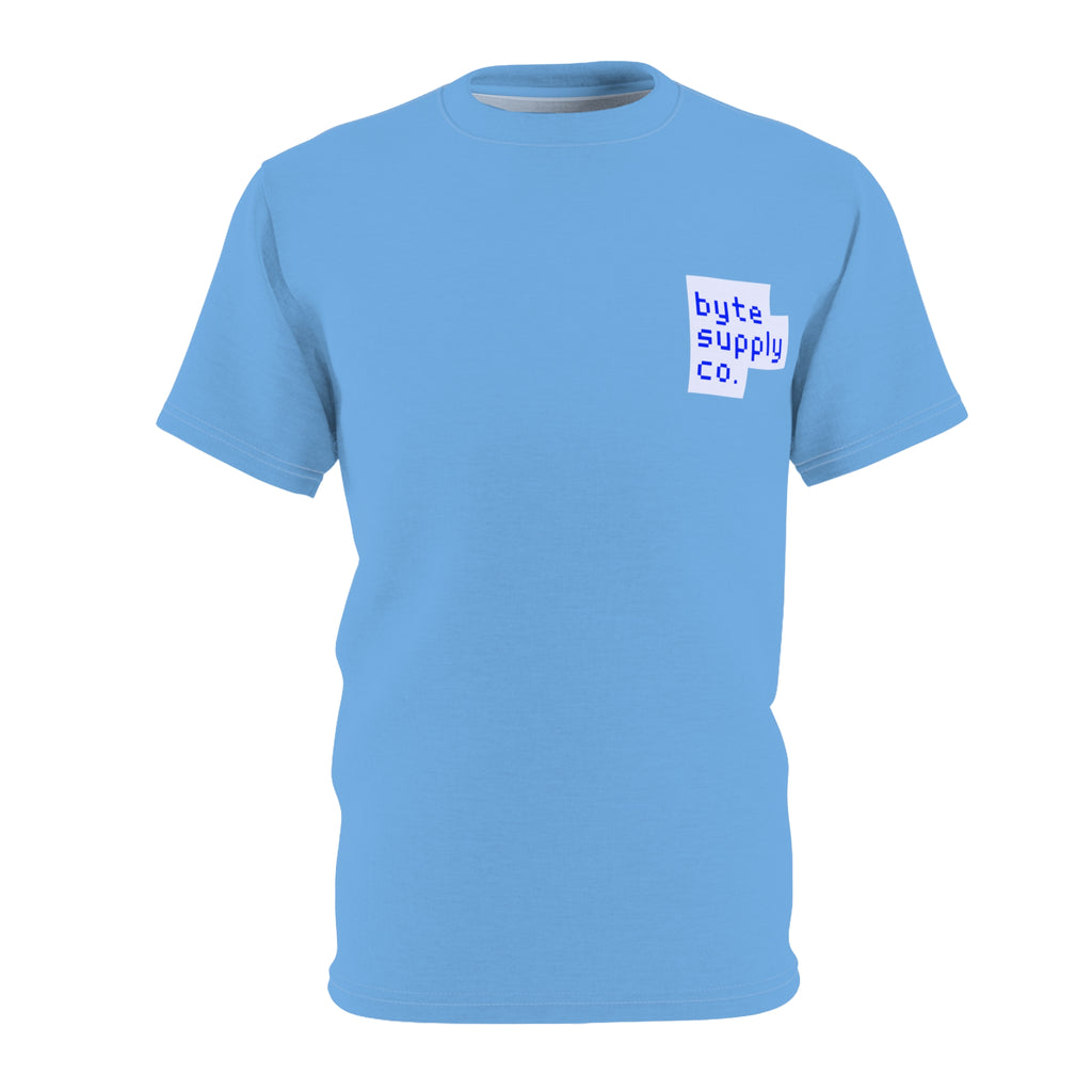Byte Supply Co. Logo Text Unisex Cut & Sew Tee