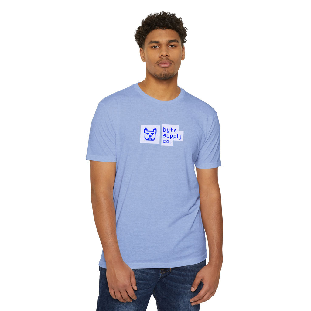 Byte Supply Co. Logo Unisex CVC Jersey T-shirt