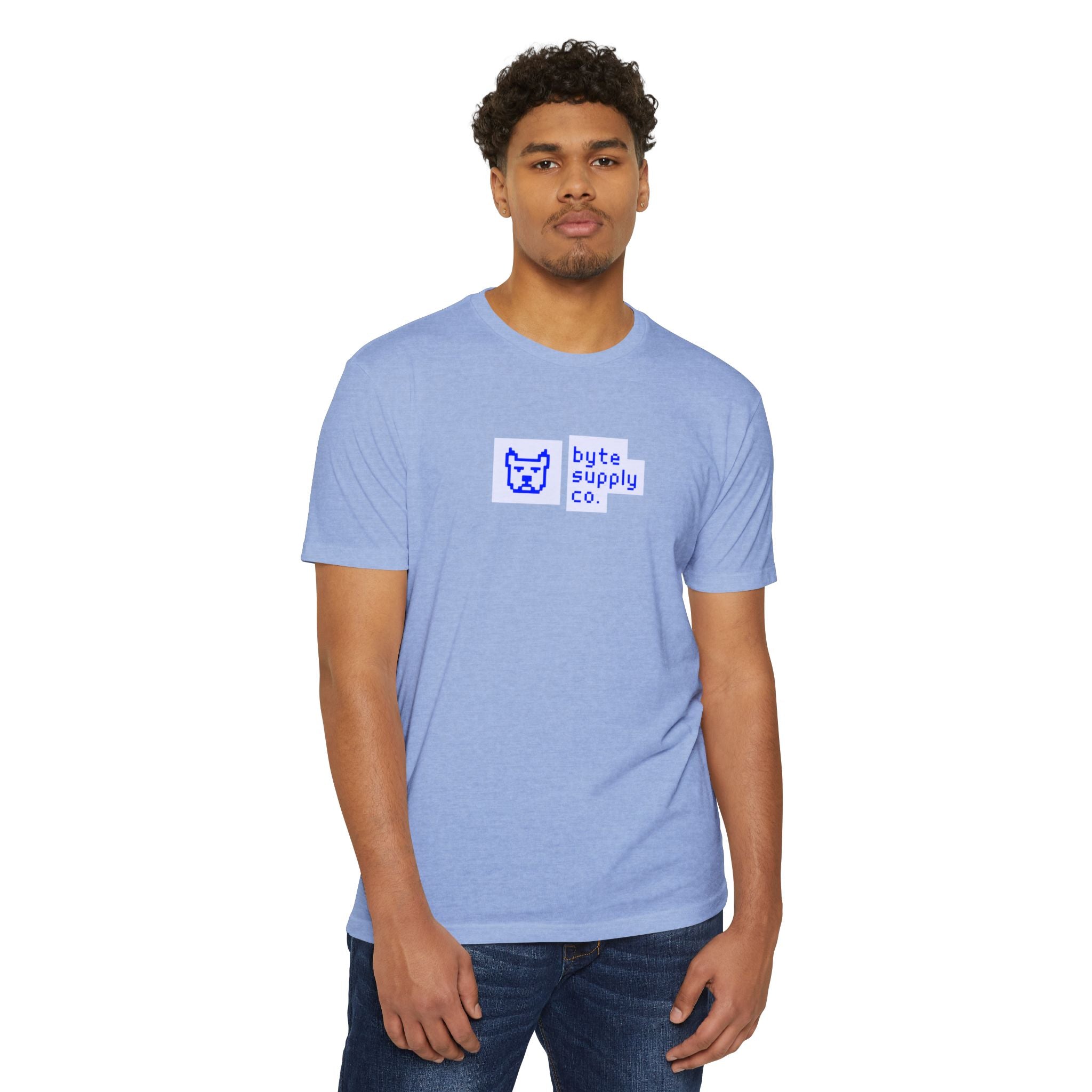 Byte Supply Co. Logo Unisex CVC Jersey T-shirt