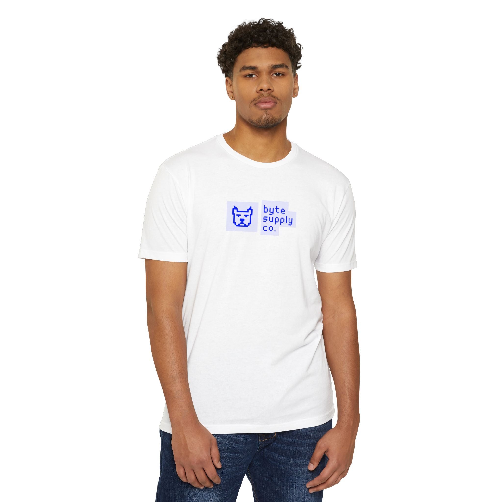 Byte Supply Co. Logo Unisex CVC Jersey T-shirt