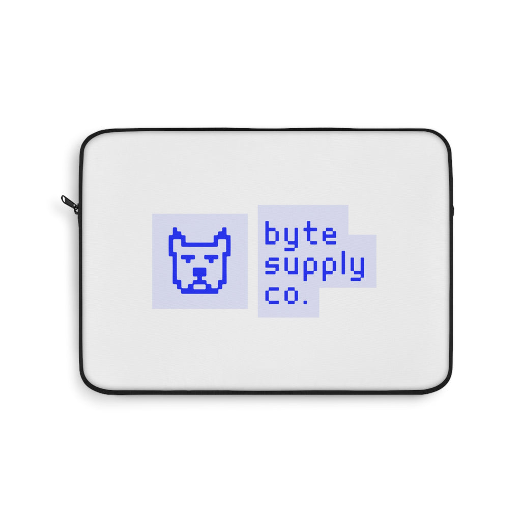 Byte Supply Co. Logo Laptop Sleeve