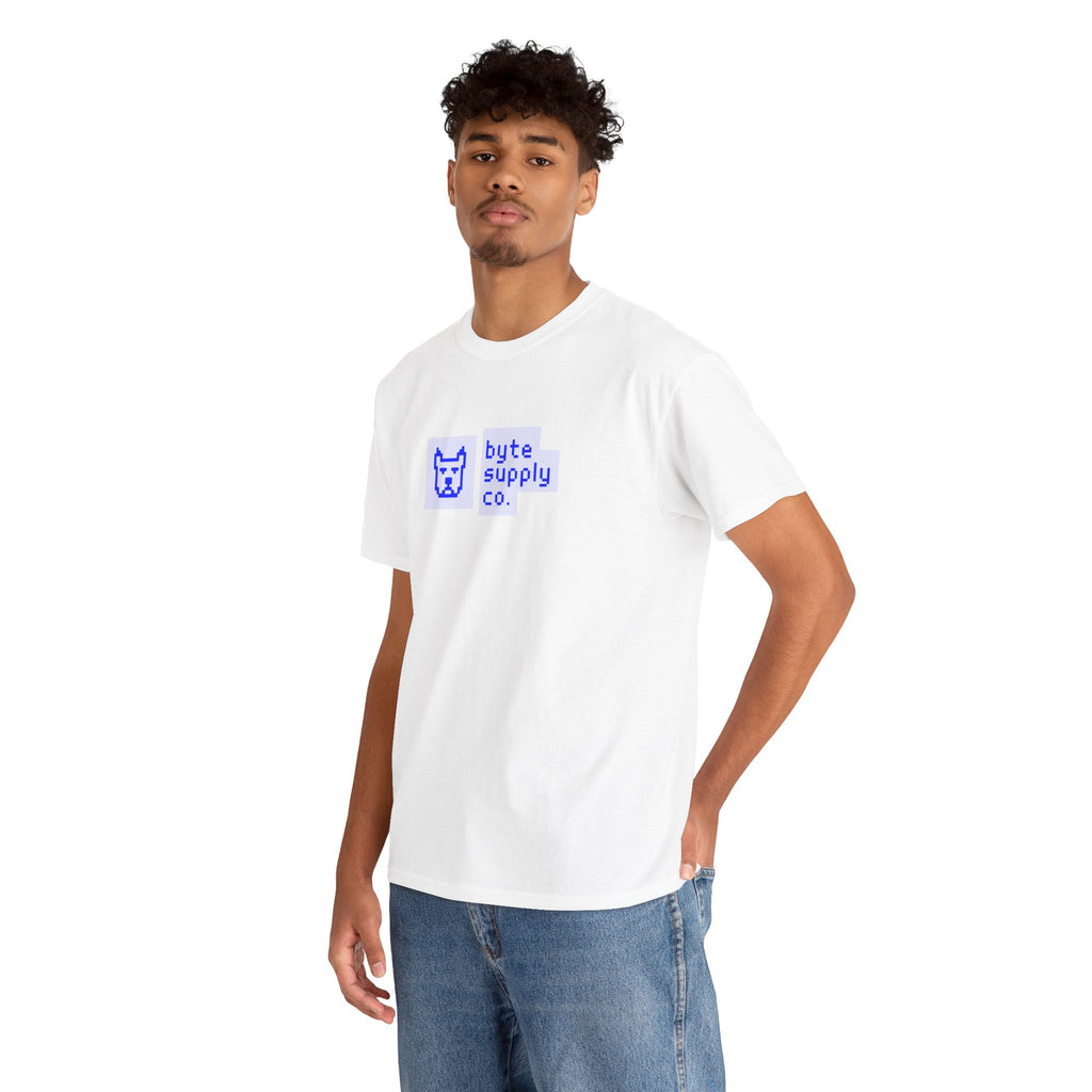 Byte Supply Co. Logo Unisex Heavy Cotton Tee
